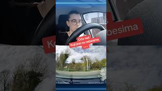 Šta je Doroteja pomislila 🤔 autoskola bkategorija funny obuka reels tiktok toljaga [upl. by Paderna]