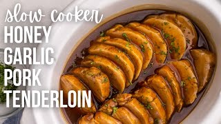 Slow Cooker Pork Tenderloin l The Recipe Rebel [upl. by Verda]