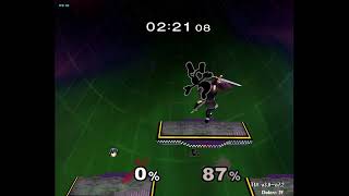 Marth vs GampW Shield Stab  Teeter Cancel Down Air Setup [upl. by Krys370]