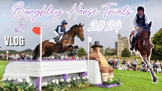 BURGHLEY HORSE TRIALS 2024 VLOG  Cross Country Shopping amp Showjumping [upl. by Chelsey]