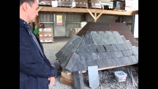 New slate roof installation at the SRCA conference by The Durable Slate Company [upl. by Otho130]