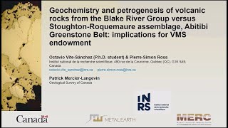 Octavio ViteSanchez  Blake River vs StoughtonRoquemaure assemblages Abitibi Greenstone Belt [upl. by Gawlas]