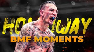 Top 5 Max Holloway BMF Moments  Max Holloway vs Ilia Topuria [upl. by Akerboom]