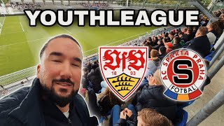 UNSERE U19 HAT BOCK AUF EUROPA 🔥🫶 VfB Stuttgart U19 vs Sparta Prag U19  Stadionvlog 🏟⚽️ [upl. by Edyak]