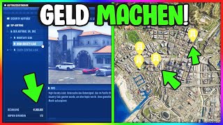 MILLIONÄR WERDEN mit AGENTUR SOLO 😱 GTA 5 Online Schnelles Geld mit Contract DLC Update Deutsch [upl. by Bensen]