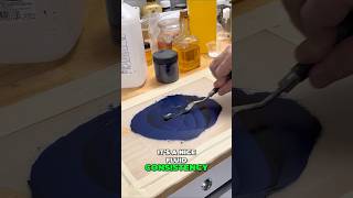 Why use walnut oil to grind blue pigments artisttips arteducation [upl. by Ecneitap12]