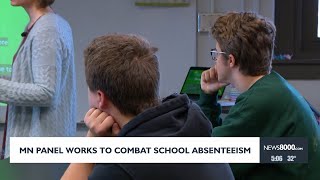 MN panel working to combat school absenteeism [upl. by Atiuqet787]