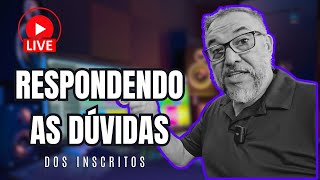 Live Especial  Tirando as Duvidas dos Inscritos 18112024 [upl. by Ellerehs]