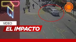 VIDEO EXCLUSIVO así empezó el brutal choque en la Chacabuco [upl. by Ebenezer992]