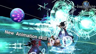 Toram online  Magic Vulcan New Animation skill• review skill [upl. by Katherina]