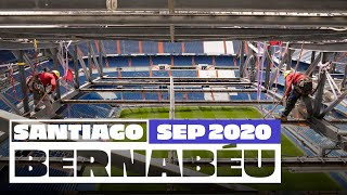 🆕 Real Madrids NEW Santiago Bernabéu stadium works September 2020 [upl. by Englis612]