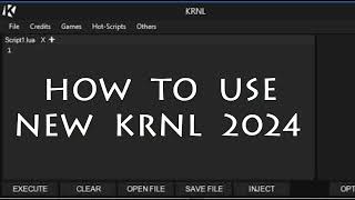 How to download KRNL roblox exploit New update [upl. by Elleirda]