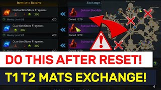 DO THIS BEFORE amp AFTER WEEKLY RESET Tons T1 amp T2 Upgrade Mats  Lost Ark [upl. by Eirrol]