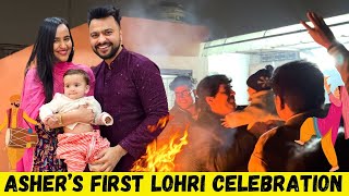 Ashers FIRST LOHRI Celebration ❤️ [upl. by Amethist174]