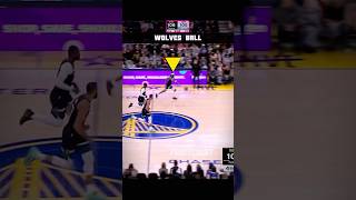 PART 1  Electrifying Ending in San Francisco ⚡️👀 Timberwolves vs Warriors nba shorts [upl. by Otho]