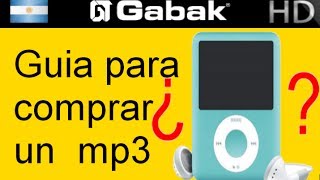 Guia al comprar reproductor Mp3 player 12 reproductor de musica [upl. by Rubel537]