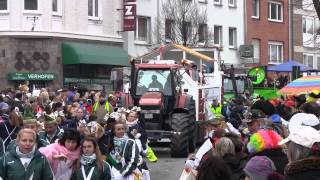 Veilchendienstagszug Mönchengladbach 12 Februar 2013 Teil 37 Lüpertzender Straße [upl. by Enelyaj82]