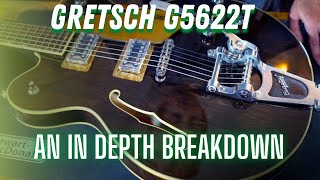 Taking a close look and listen to the Gretsch G5622t [upl. by Esiocnarf]