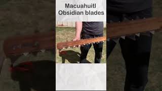 Macuahuitl Unveiled The Aztec Sword’s Secrets [upl. by Peppard]