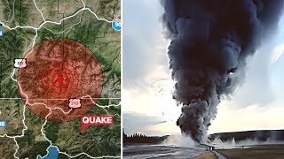 Yellowstone System Alert Just Revealed Something Huge Just Hit The Volcano System [upl. by Adalard]