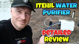 NEVER run out of DRINKING water ITEHIL Water Purifier Review [upl. by Ulla]