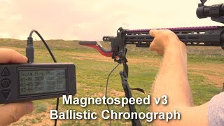 Quick look at the MagnetoSpeed V3 Ballistic Chronograph [upl. by Tran462]