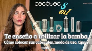 Te enseño a utilizar la bamba de cecotec ✅‼️ review como colocar cabezales tips y más [upl. by Atalante]