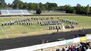 Sulphur High School Band Of Pride at the DeRidder Marching Festival 2010 [upl. by Letsyrk]