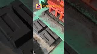 AUTOMATIC FLY ASH BRICK MAKING MACHINE  4 CAVITY  Available on IndiaMART [upl. by Daveta]