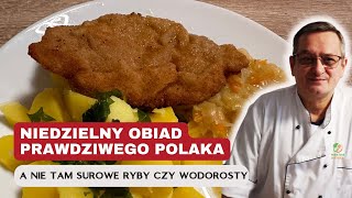 🍽️ Tradycyjny obiad Polaka 🇵🇱 Schabowy Ziemniaki Kapusta Zasmażana [upl. by Sollars]