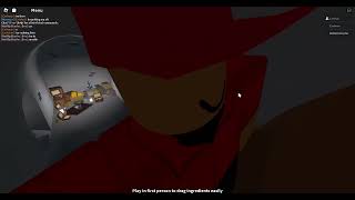 I found a secret area in Cook Burgers ROBLOX [upl. by Nicolais]