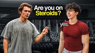 I Asked 100 Gym Goers if Theyd Take Steroids [upl. by Adrien]