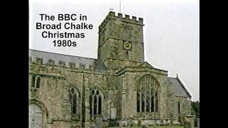 BBC South Today Broad Chalke at Christmas Time 1980s [upl. by Chee]