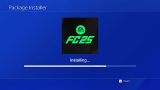 FC 25 PS4 PKG Installation [upl. by Janela37]