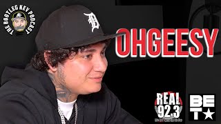 OhGeesy on Arguing w Girl While Radio Talks About Him LA Influence amp Touring  BETAwards2023 [upl. by Natsirk]