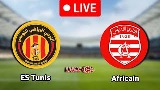 Es Tunis Vs Club Africain Live Match 🔴 [upl. by Esil]