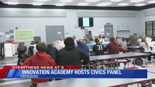 Owensboro Innovation Academy hosts civics panel for students [upl. by Tsenre]