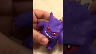 Pokémon Gengar de Plastilina  plastilina pokemon polymerclay gengar [upl. by Topliffe]