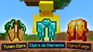 MINECRAFT pero HAY ELYTRAS PERSONALIZADAS [upl. by Hoppe103]