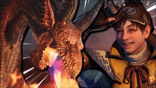 Dragons Dogma Veteran Tries Monster Hunter World [upl. by Nedyarb]