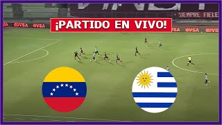 🔴 VENEZUELA vs URUGUAY EN VIVO ⚽ ¿JUEGA RONDÓN  ELIMINATORIAS 2026  LA SECTA DEPORTIVA [upl. by Ecirb]