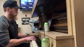 Tom Waits Waltzing Matilda Piano Cover [upl. by Bess919]