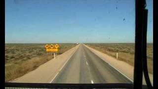 Going thru the gears in a CAT V8 powered 80 ton road train [upl. by Ysac741]