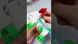 Easy Origami  20 Seconds To Teach You How To Make A Balloon Car   Diy Tutorial  Folding [upl. by Yrevi]