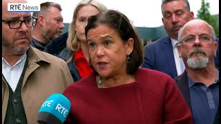 RTE NEWS MARY LOU MCDONALD WANTS THE COPS IN CHARGE OF ALL THINGS RELATED TO THE BRIAN STANLEY SAGA [upl. by Lashoh88]