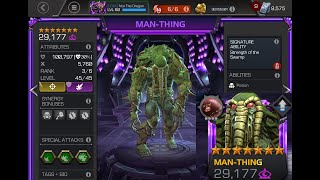 7 Rank 3 ManThing hes ok i guess against ROL Winter Soldier [upl. by Namilus]