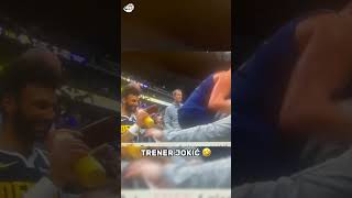 Trener Nikola Jokić objašnjava akciju saigračima tokom tajmauta 🤣 denvernuggets [upl. by Anahsohs]