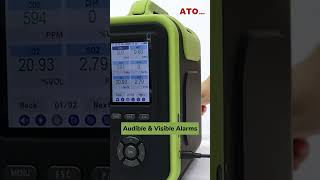 Multi Gas Analyzer to Detect O2 N2 CO2 EX VOC PH3 and More gasdetectors gasdetection [upl. by Aliac604]