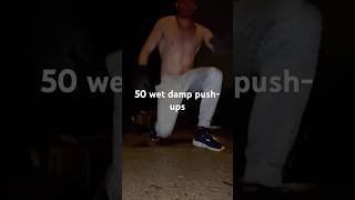 50 wet damp pushups bodybuilding fitness calisthenics [upl. by Fredrick]