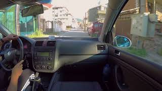 VW Golf 5 19 TDI  City Road Drive GoPro Hero 4 [upl. by Gayleen]